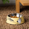 Moomin Pets Food Bowl M Yellow 17.5 cm