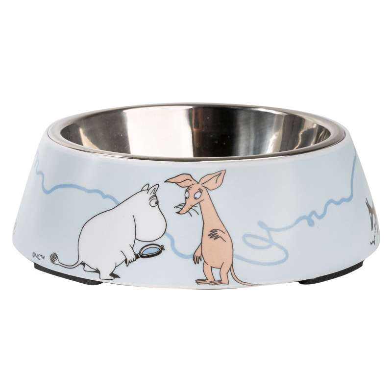 Moomin for Pets Food Bowl S Blue 14 cm