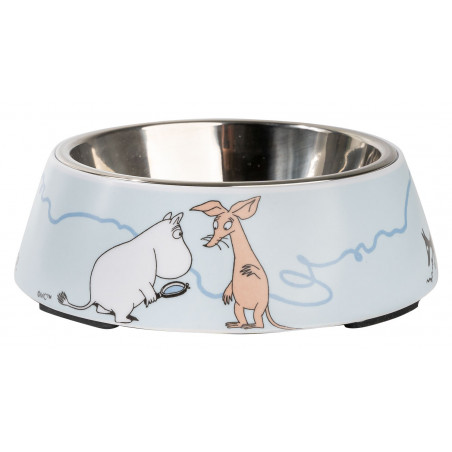 Moomin for Pets Food Bowl S Blue 14 cm