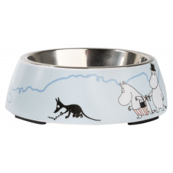 Moomin for Pets Food Bowl S Blue 14 cm