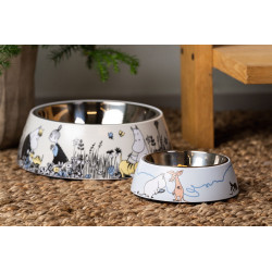 Moomin Pets Food Bowl S Blue 14 cm