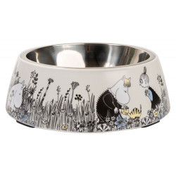 Moomin for Pets Food Bowl L Grey 22 cm