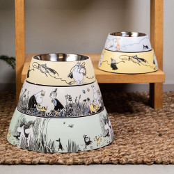 Moomin for Pets Food Bowl L Grey 22 cm