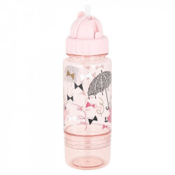 Moomin Little My Bow Drinking Bottle Pink 0.45 L Martinex