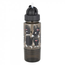 Moomin Stinky Drinking Bottle Black 0.45 L