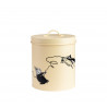 Moomin for Pets Tin Jar Yellow 19 cm