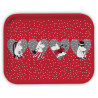 Moomin Birch Tray 27 x 20 cm Christmas Red
