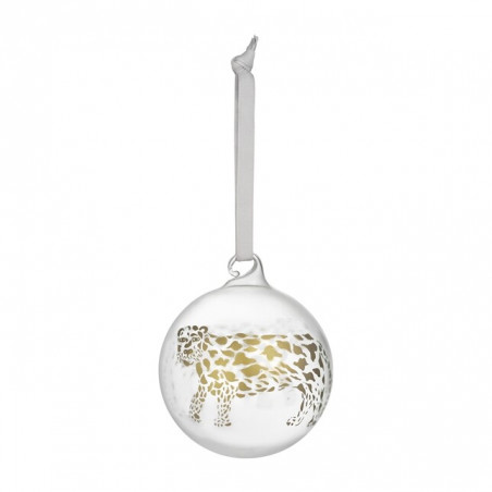 Oiva Toikka Cheetah Glass Ball 80 mm in Gift Box