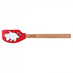 Moomin Silicone Spatula Red and Cookie Cutter Moomintroll Martinex
