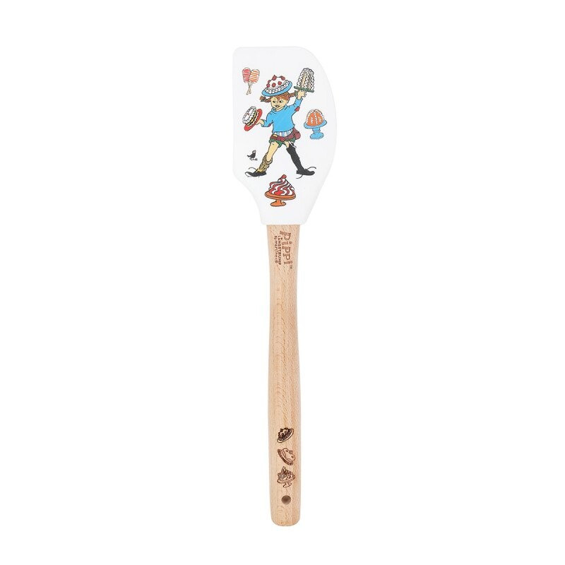 Pippi Longstocking Baking Spatula White M 27 cm