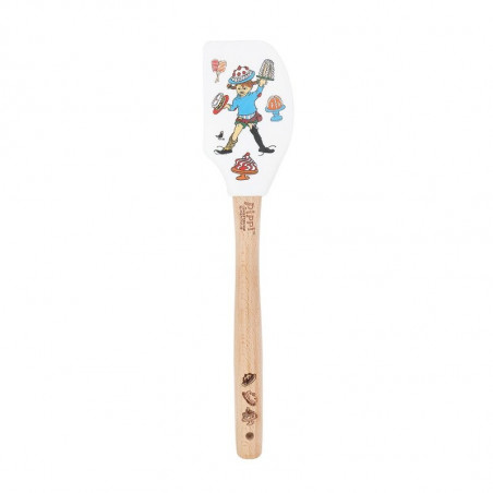 Pippi Longstocking Baking Spatula White M 27 cm