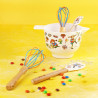 Pippi Longstocking Baking Spatula White M 27 cm
