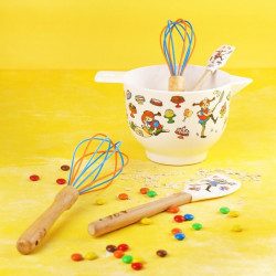 Pippi Longstoking Characters Melamine Baking Mixing Bowl White1.5 L