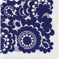 Paper Napkins Esteri Blue 33 x 33 cm