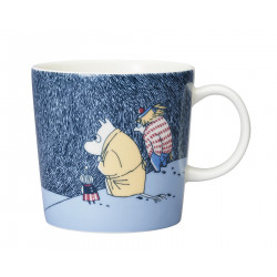 Moomin Seasonal Mug Snow Moonlight Winter 2021 0.3 L