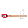Moomin Silicone Mini Spatula Red and Cookie Cutter Little My Martinex