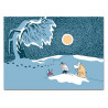Moomin Placemat Snow Moonlight Winter 2021  40 x 27 cm