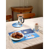 Moomin Placemat Snow Moonlight Winter 2021  40 x 27 cm