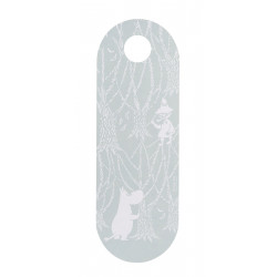 Moomin Chop and Serve Board Birch Veneer in the Woods 15 x 44 cm