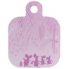 Moomin Chop and Serve Board Birch Veneer Winter Time Lights in the Sky 25 x 32 cm