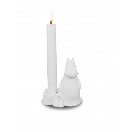 Moomin Ceramic Figure Candle Holder Moominmamma Mitt and Ditt