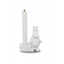 Moomin Ceramic Figure Candle Holder Moominpappa Mitt and Ditt 