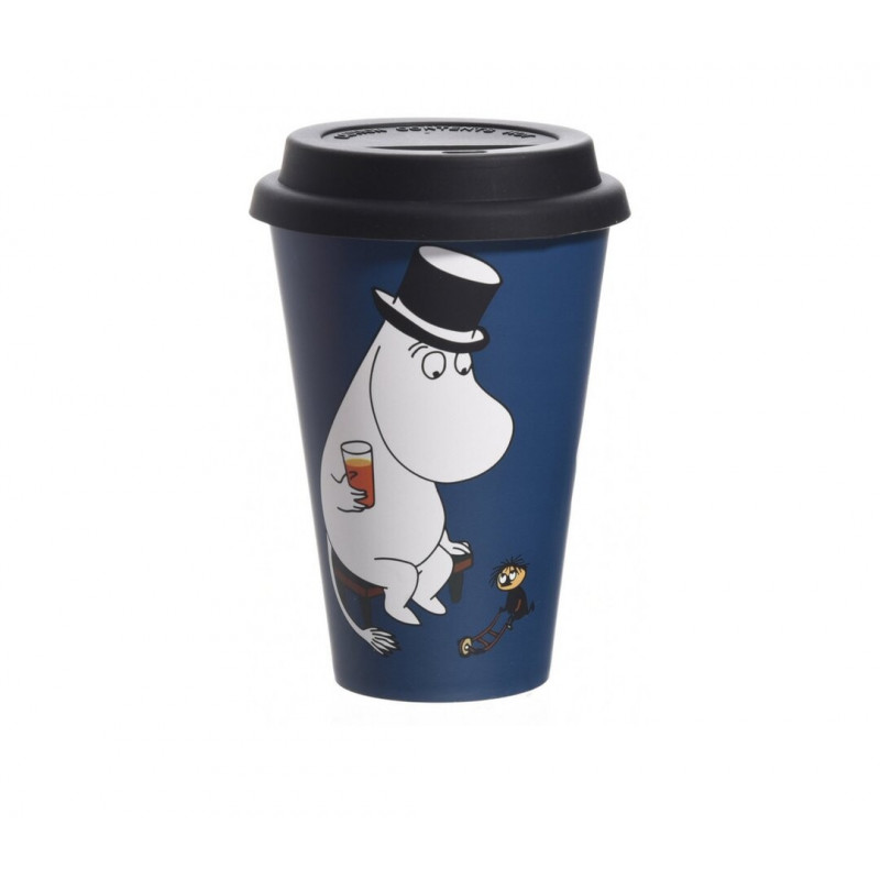 Moomin Take Away Mug Moominpappa Relaxing