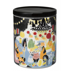 Moomin Ceramic Jar 1. 2 L Friendship Arabia Finland 