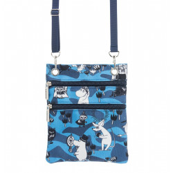 Moomin Passport Shoulder Bag Blue