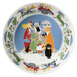 Moomin Serving Bowl 23 cm Friendship Arabia Finland 