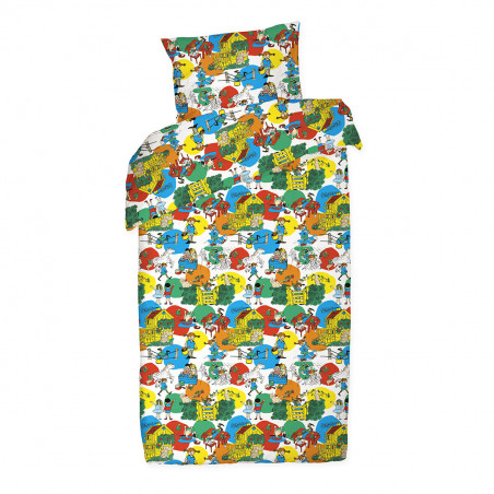 Pippi Longstocking in Villekulla Duvet Cover Pillowcase 150 x 210 cm