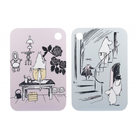 Moomin Chop and Serve Board Birch Veneer Moominmamma 21 x 31 cm