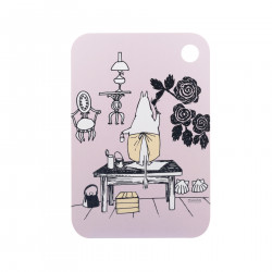 Moomin Chop and Serve Board Birch Veneer Moominmamma 21 x 31 cm