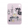 Moomin Chop and Serve Board Birch Veneer Moominmamma 21 x 31 cm