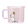 Moomin Borosilicate Glass Mug Snorkmaiden 0.35 L Pink