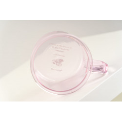 Moomin Borosilicate Glass Mug Snorkmaiden 0.35 L Pink