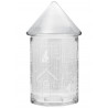 Moomin Glass Jar with Lid In Moominhouse 30.5 cm