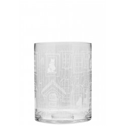 Moomin Glass Jar with Lid In Moominhouse 30.5 cm