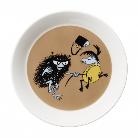 Moomin Plate 19 cm Stinky in Action 2022