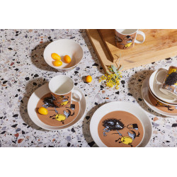 Moomin Plate 19 cm Stinky in Action 2022