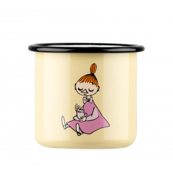 Moomin Enamel Mug Mymble Retro Yellow 0.37 L
