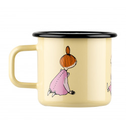 Moomin Enamel Mug Mymble Retro Yellow 0.37 L