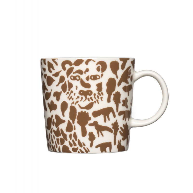 Iittala Oiva Toikka Mug Cheetah Brown 0.3 L