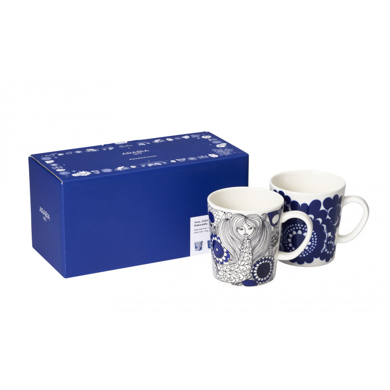 Arabia Set Gift Box 2 Mugs Esteri and Pastoraali 0.3 L