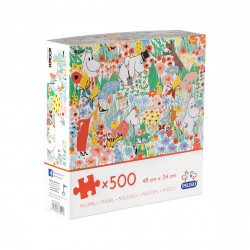Moomin Puzzle Flower Garden 500 pcs 48 x 34 cm