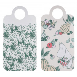 Moomin Chop and Serve Board Birch Veneer Seasonal Delicacies  23 x 44 cm