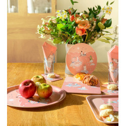 Moomin Fishing Birch Tray Summer 2022  20 x 27 cm