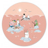 Moomin  Fishing Pot Coaster Summer 2022 21 cm