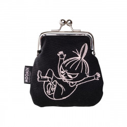 Moomin Sanna Coin Pouch Jumping Little My Embroidered