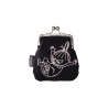 Moomin Sanna Coin Pouch Jumping Little My Embroidered